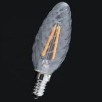 C35 screw thread E12 E14 LED filament BULB 2W 4W  with transporant/frosted/golden cover