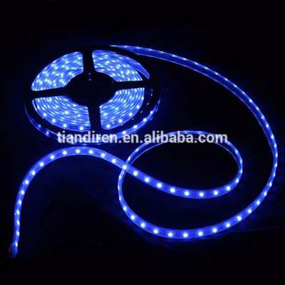 60 LED/M 5050 SMD DC12/24V IP68 outdoor festival decorative blue programmable car decorates LED flexible strip lights